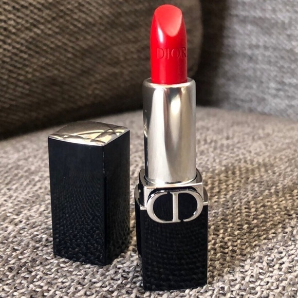 Dior Other - Dior Luxury Rouge Gift Lipstick 999 Satin Red 1.5g-0.05oz Miniature